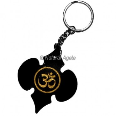 Om Acrylic Keychain