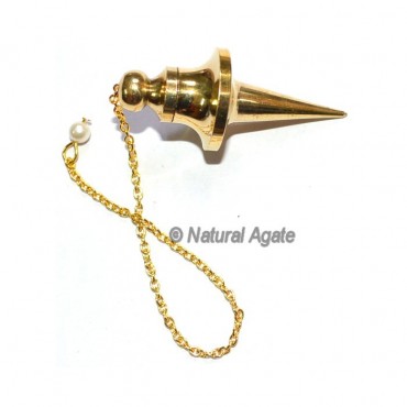 Big Point Golden Brass Pendulums