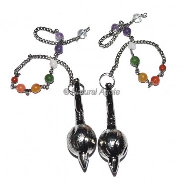 Black Copper Bajrang  Pendulums with chakra chain