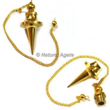 UFO Golden Brass Pendulum