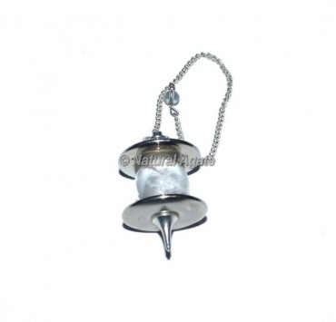 Silver Metal Healing Dowsing Pendulums