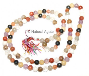 Mix Gemstone Jap Mala