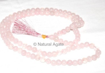 Rose Quartz Jap Mala