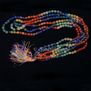 7 Chakra Knoted Jap Mala