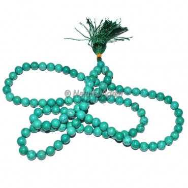 Turquoise 108 Beads Jap Mala