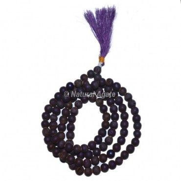 Light Purple Agate Jap Mala