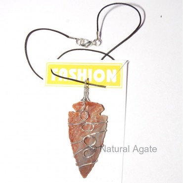 Arrowheads Wrap Necklace