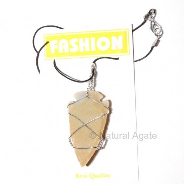 Arrowheads Necklace Wraped