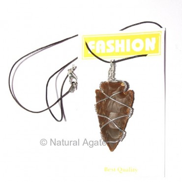 Gemstone Arrowheads Necklace