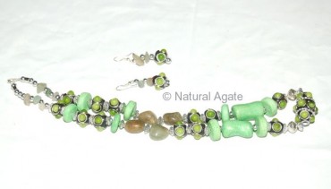 Green Turquise Necklace