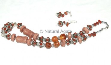 Brown Multi Necklace