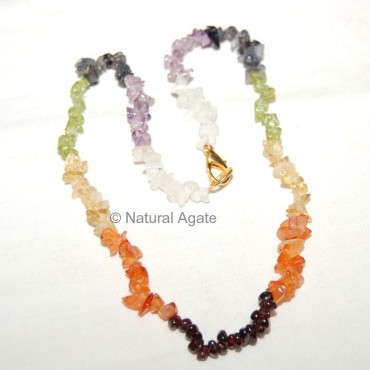 Chakra chips Necklace