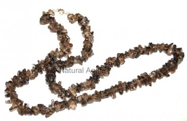 Smoky Quartz Uncute Necklace