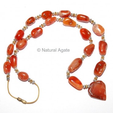 Red Carnellian Necklace