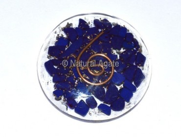 Lapis Orgone Disc