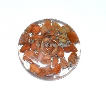 Peach Aventurine Orgone Disc