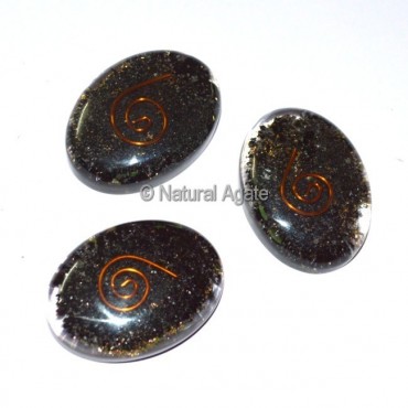 Black Tourmaline Orgone Oval