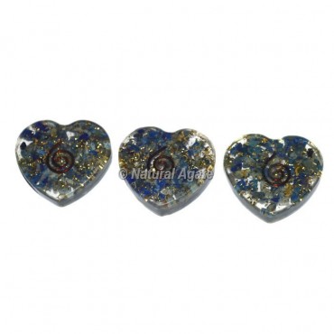 Lapis Lazuli Orgone Heart Cab