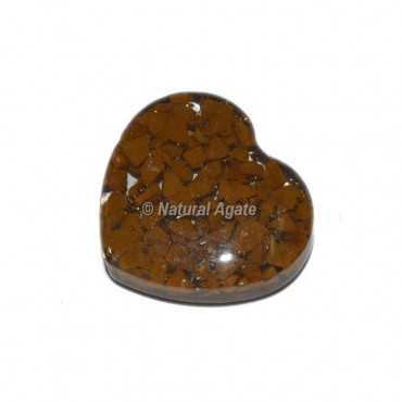 Yellow Jasper Orgone Hearts Cab