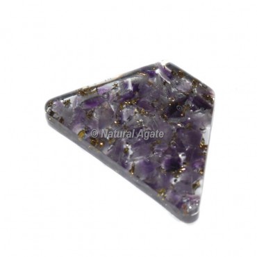 Amethyst Orgone Trapezoid Cab