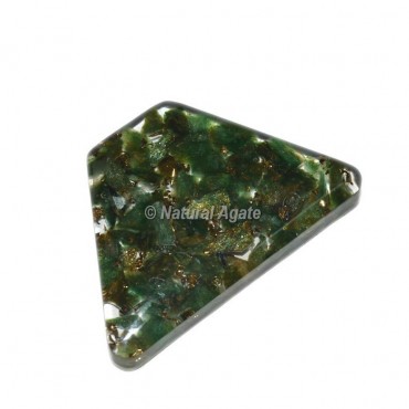 Green Aventurine Orgone Trapezoid Cab