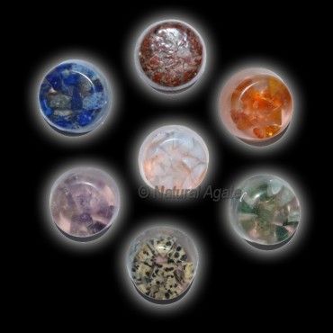 Orgone Dome Shape Chakra Set