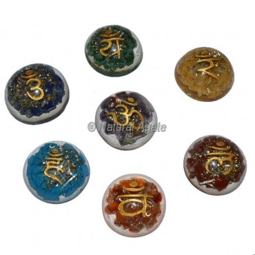 Seven Chakra Dome Orgone Set