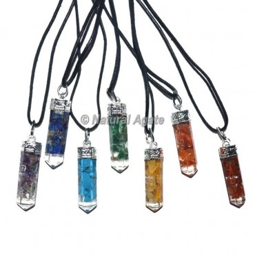 7 Chakra Orgone Pencil Set