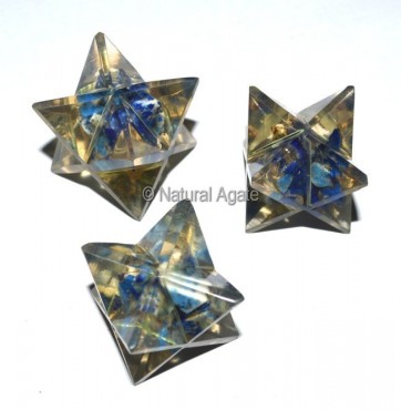 Orgone Lapis Merkaba Star