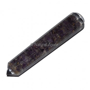 Orgone Amethyst Massage Wands