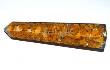 Orgone Yellow Jasper Obelisk