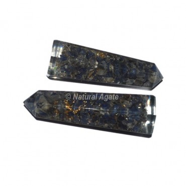 Sodalite Orgone Obelisk Point