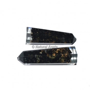 Black Tourmaline Orgone Energy Obelisk Point