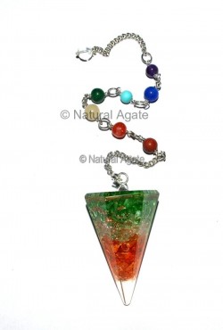 Indian Flag Orgone Pendulums