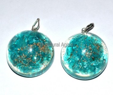 Orgone Supphire Pendants