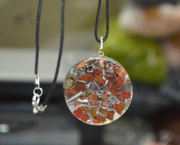 Orgone Jasper Pendants