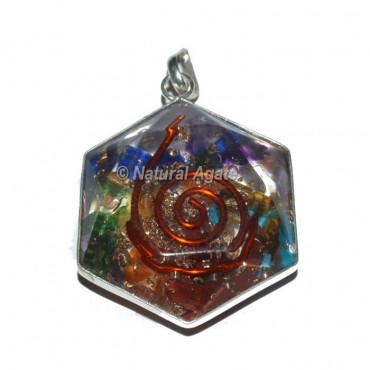 Seven Chakra David Star Pendants