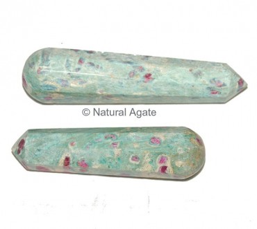 Ruby Zeosite Massage Wands