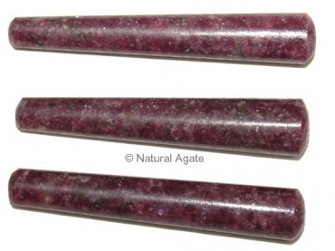 Lapidolite Plane Massage Wands