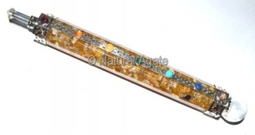 Golden Quartz Orgone Healing Wands