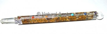 Orgone Yellow Jasper Wands Large