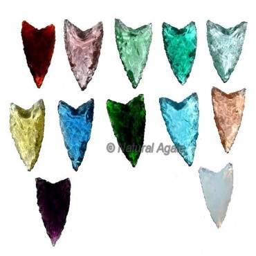 Glass Middle Edges Arrowheads