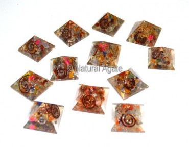 Orgone Chakra Small Pyramids