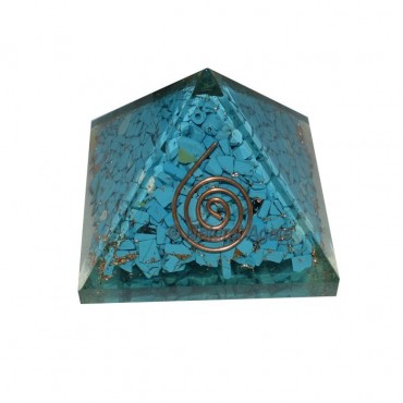 Turquoise Orgone Pyramids