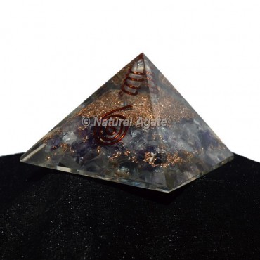 Amethyst Orgonite Pyramid