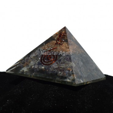 Blue Aventurine Orgonite Pyramid