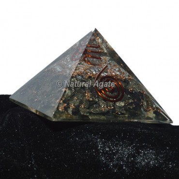 Garnet Orgonite Pyramid