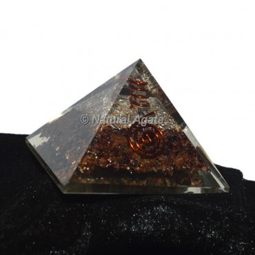 Rhodonite Orgonite Pyramid