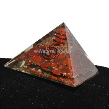 Red Jasper Orgonite Pyramid