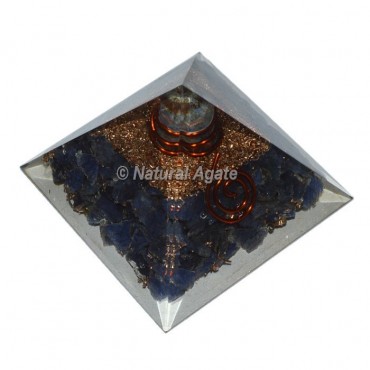 Iolite Orgone Pyramid